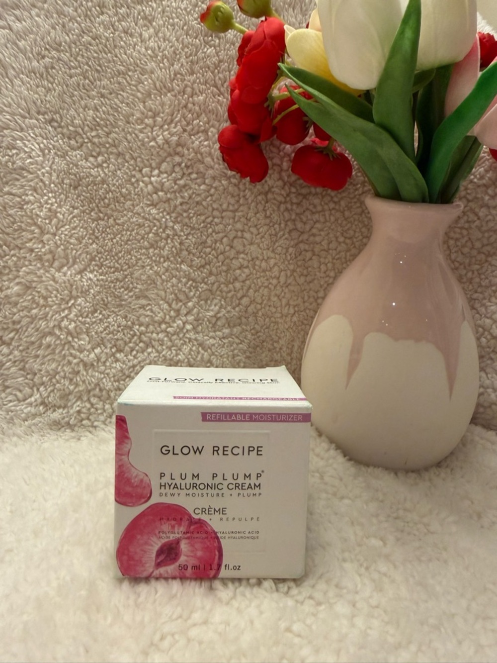 Glow Recipe Plum Plump Hyaluronic Cream - Moisturizing Face Cream